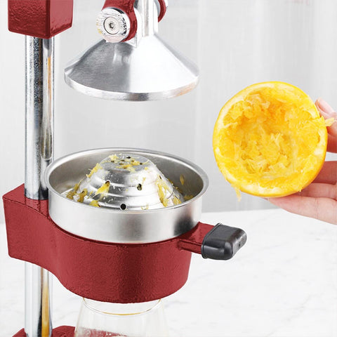 SOGA Commercial Manual Citrus Juicer - Red