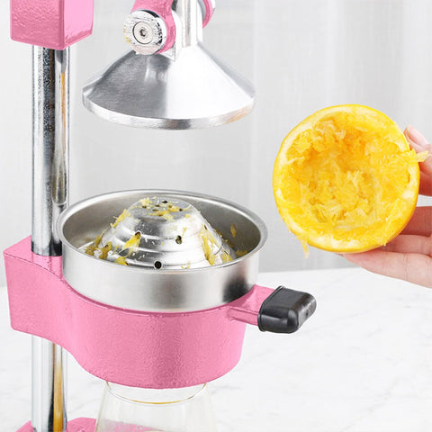 SOGA Commercial Manual Citrus Juicer - Pink