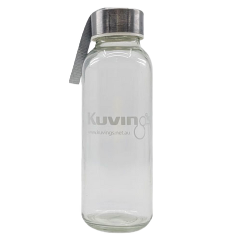 kuvings 300ml glass drink bottles
