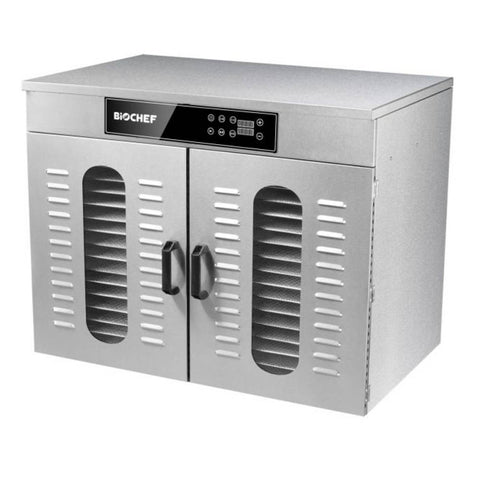 BioChef Commercial 32 Tray Digital Food Dehydrator front side closed