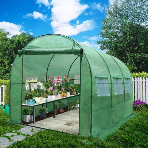 Greenfingers Tunnel Greenhouse 3 x 2 x 2m igloo backyard greenhouse - polytunnel australia