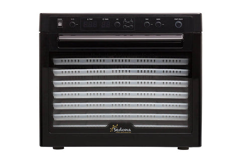 Sedona Classic Rawfood Dehydrator Black TBS9TP front