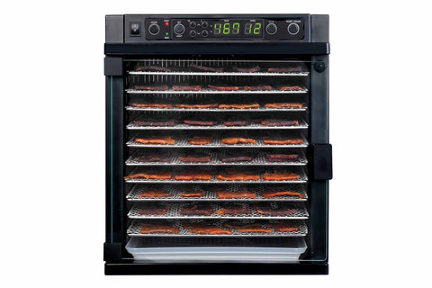 Sedona Express Dehydrator 11 Stainless Steel Trays TBSE11TSS front closed