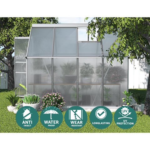 backyard greenhouse and green house