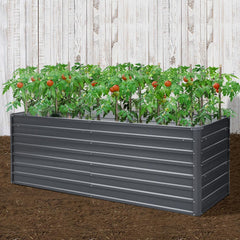 galvanised steel raised garden beds australia - planter box - garden box