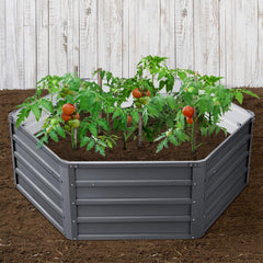 hexagon raised garden bed - hexagon planter bed - hexagon garden planter - raised garden beds australia