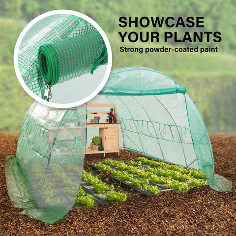 poly tunnel greenhouse and tunnel house