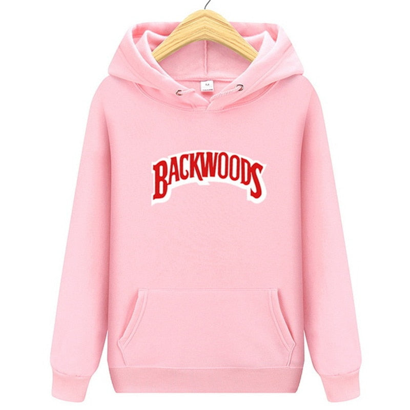 pink backwoods hoodie