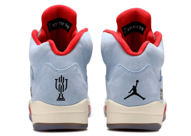 trophy room x air jordan 5 retro ice blue