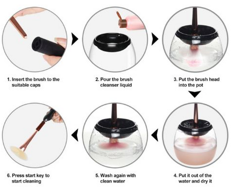 Electric Makeup Brush Cleaner & Dryer