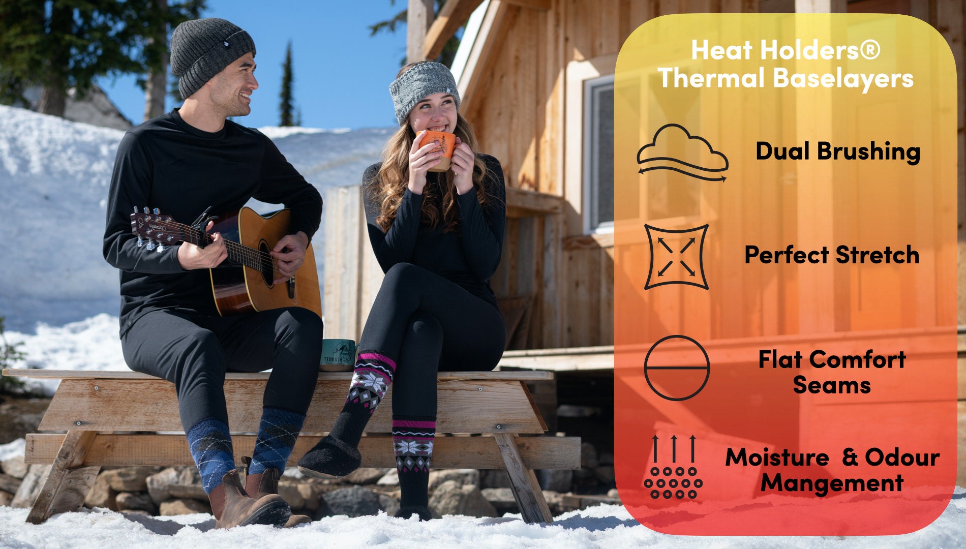 Keep warm this winter with Heat Holders® Base Layers