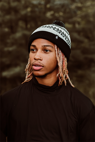 Man wearing a beanie. | Heat Holders®