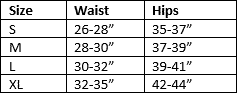 size guide