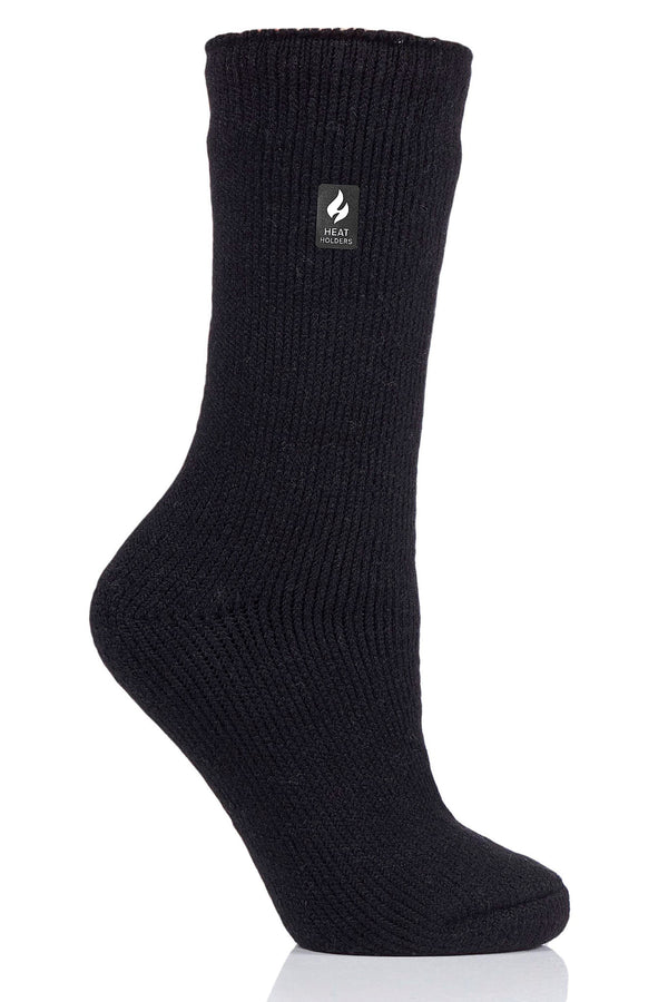 Women's Thermal Crew Socks, Size 6-9, 2-Pack