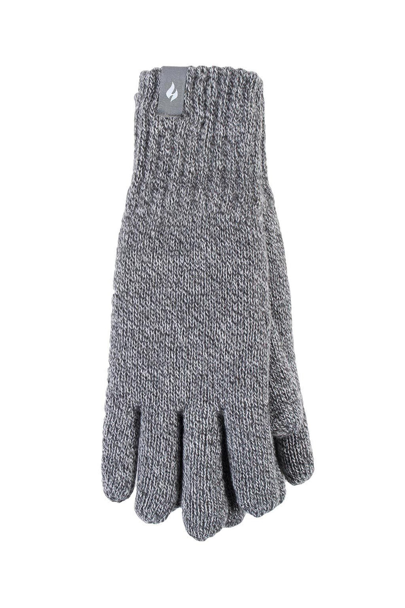 mens grey gloves