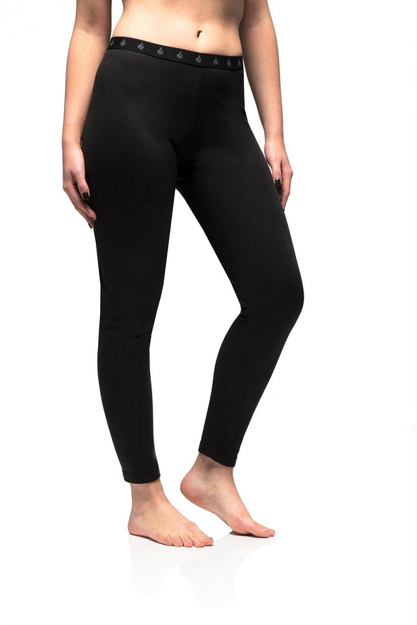 Ladies thick winter coloured thermal leggings