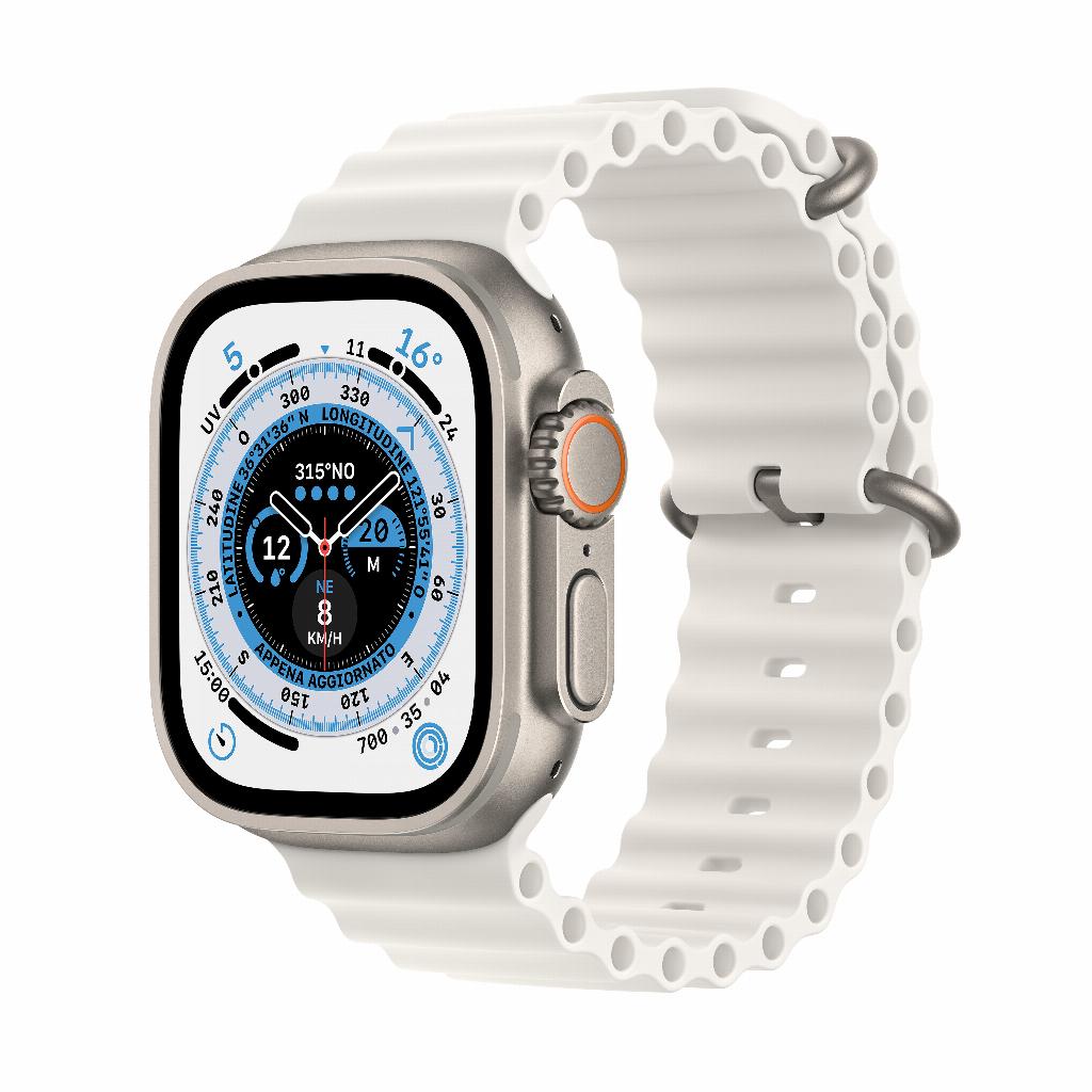 Image of Refurbished Apple Watch Ultra 1 49 mm Ocean Wit Als nieuw (Refurbished)