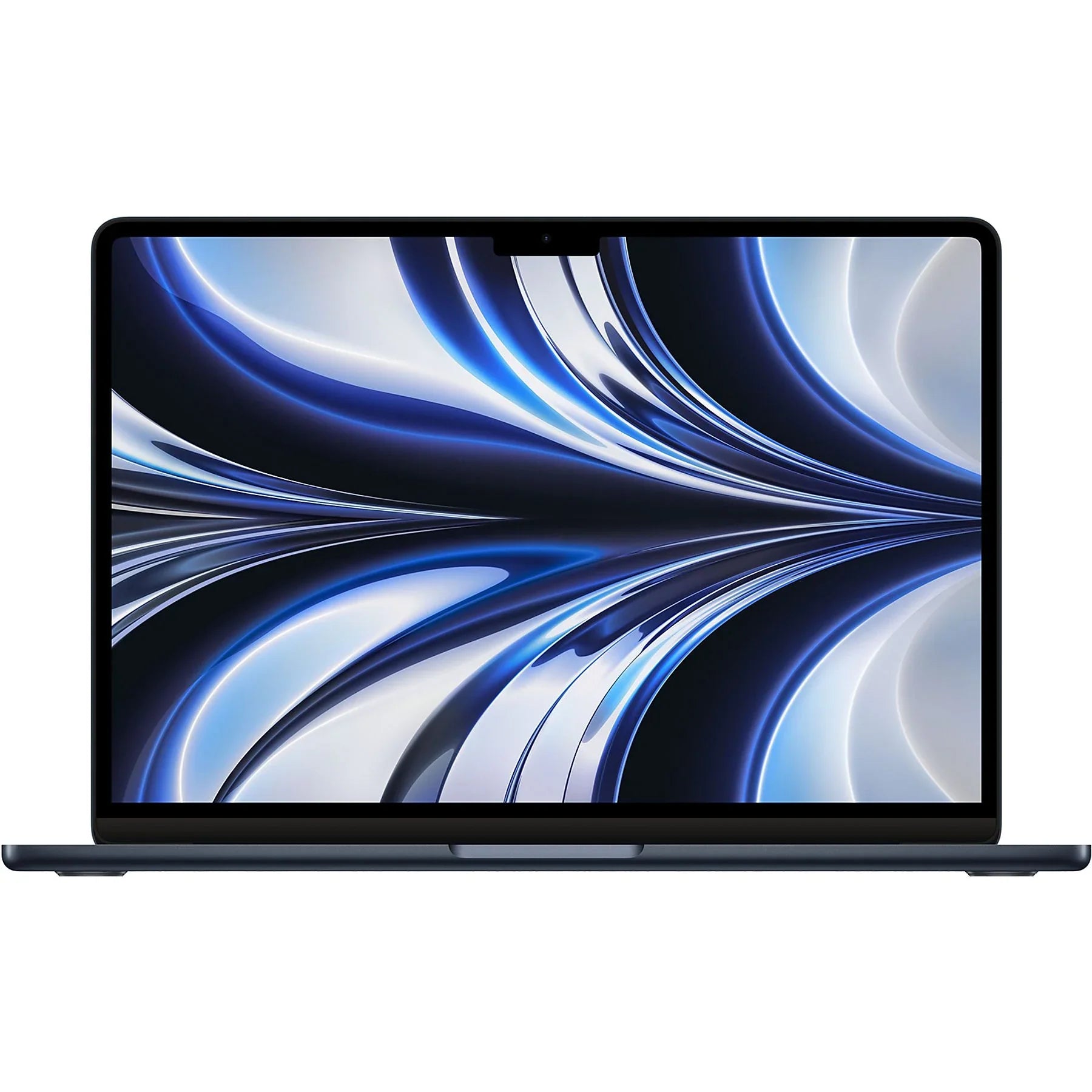 Image of Refurbished MacBook Air 13 inch M2 8 Middernacht Zichtbaar gebruikt (Refurbished)