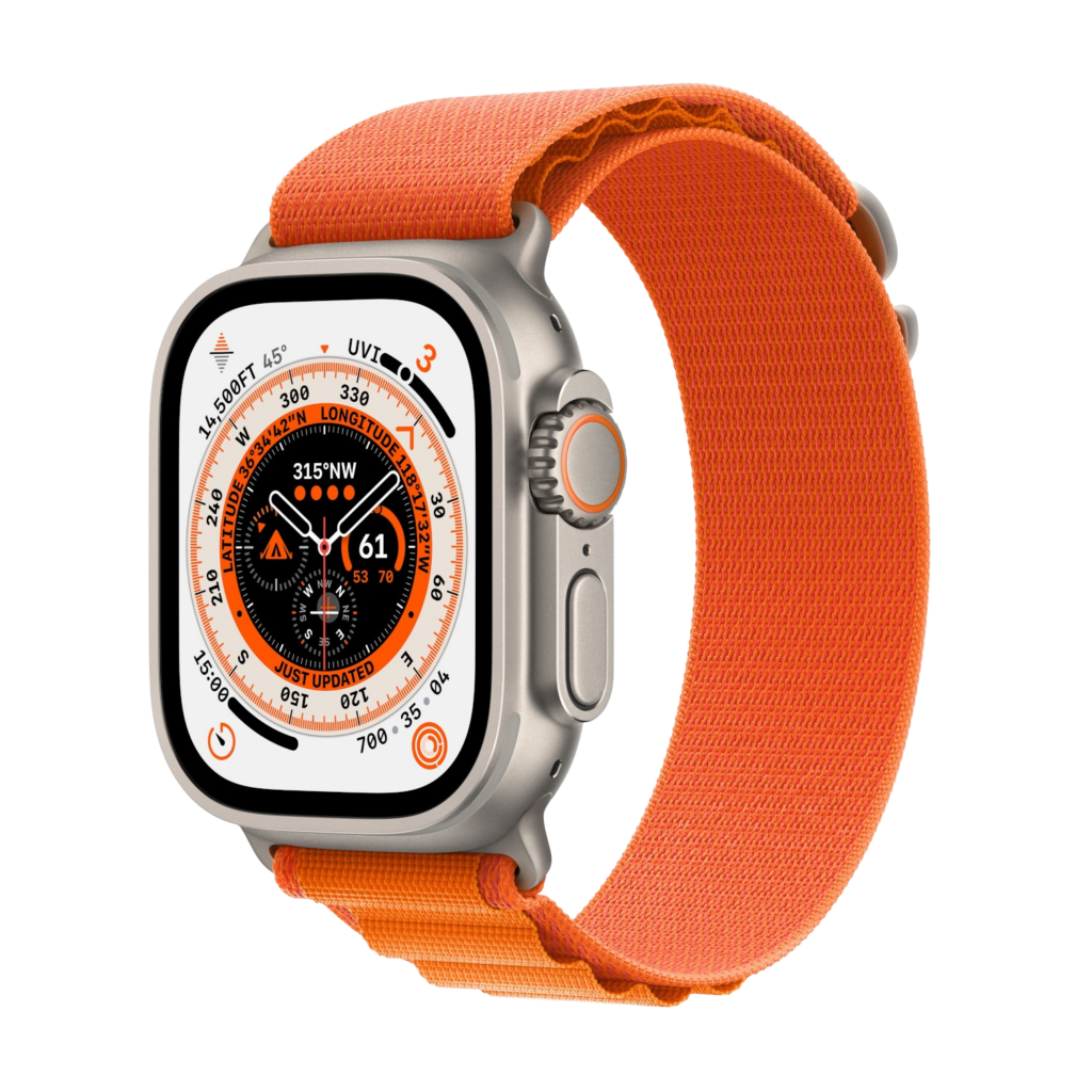 Image of Refurbished Apple Watch Ultra 1 49mm Oranje Licht gebruikt (Refurbished)
