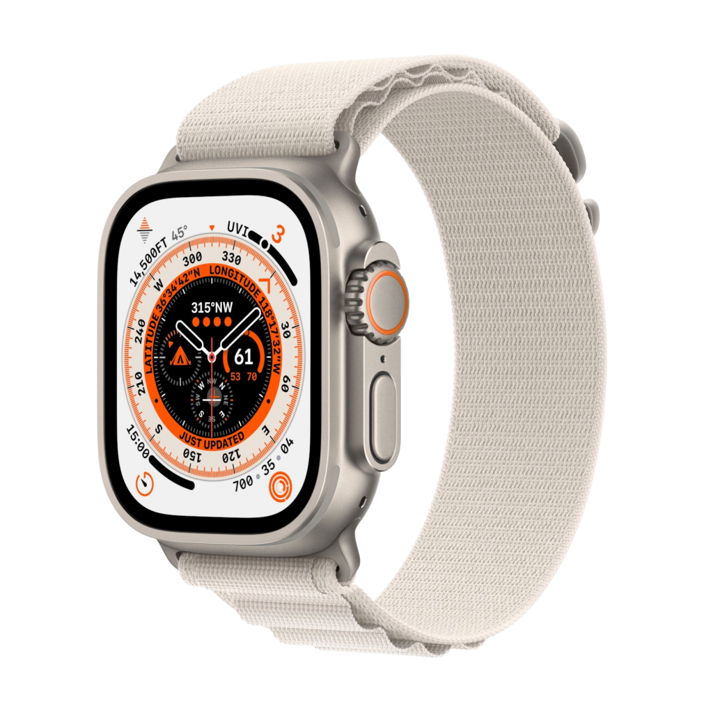 Image of Refurbished Apple Watch Ultra 1 49mm Wit Als nieuw (Refurbished)