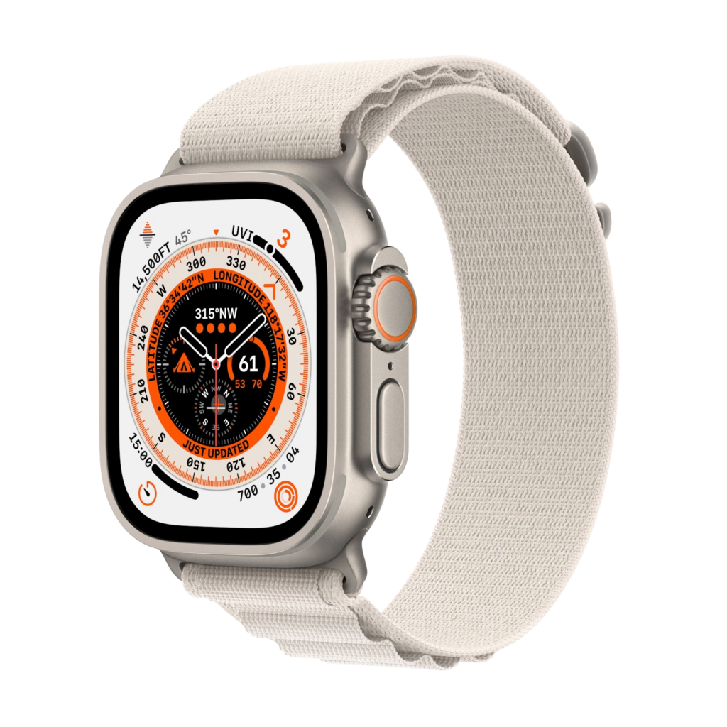 Image of Refurbished Apple Watch Ultra 1 49mm Wit Licht gebruikt (Refurbished)