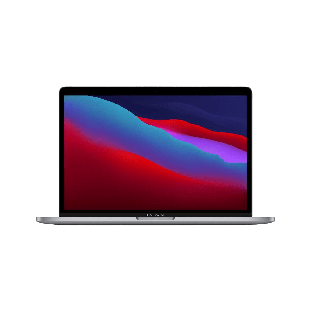 Image of MacBook Pro 13-inch Touchbar M1 8-core CPU 8-core GPU 256GB Spacegrijs (Refurbished)