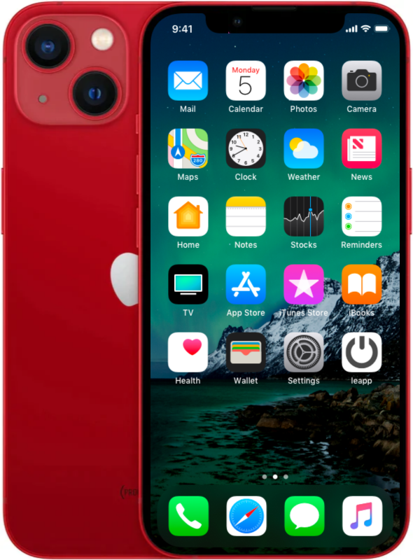 Image of Refurbished iPhone 13 128gb Rood Licht gebruikt (Refurbished)