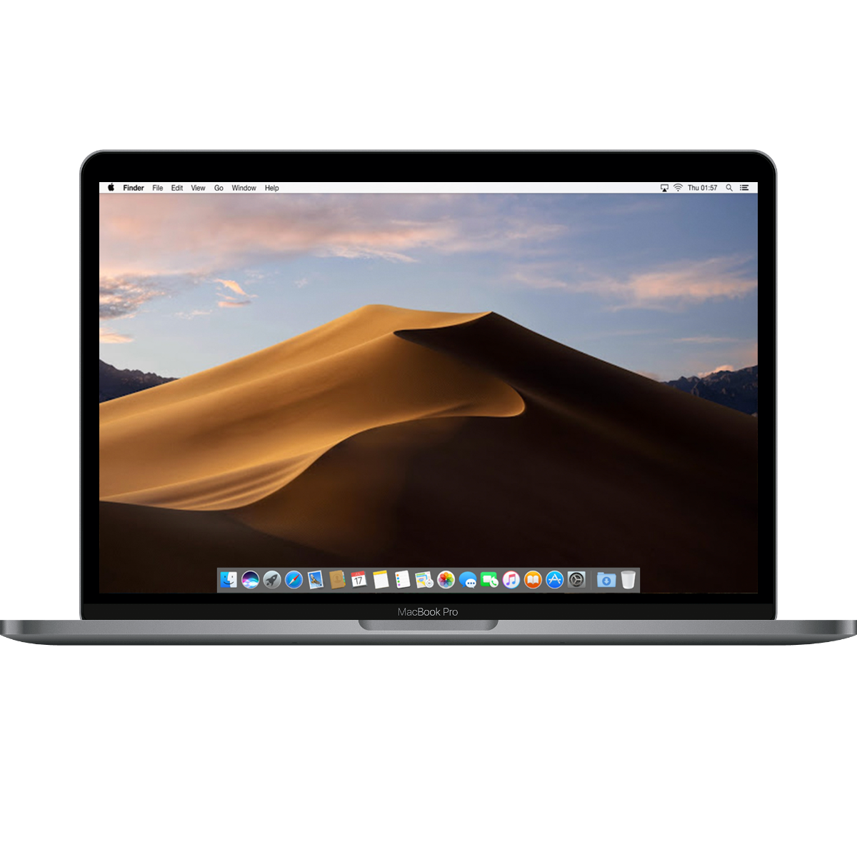 Image of MacBook Pro 15-inch Touchbar Hexa Core i7 2.6 32GB 512GB Spacegrijs (Refurbished)