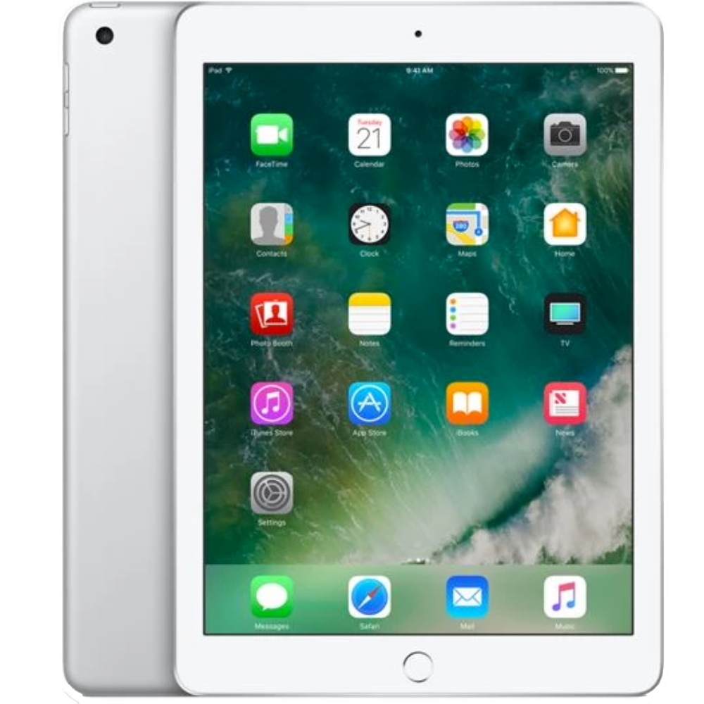 Image of Refurbished iPad 2017 4G 32GB Zilver Zichtbaar gebruikt (Refurbished)