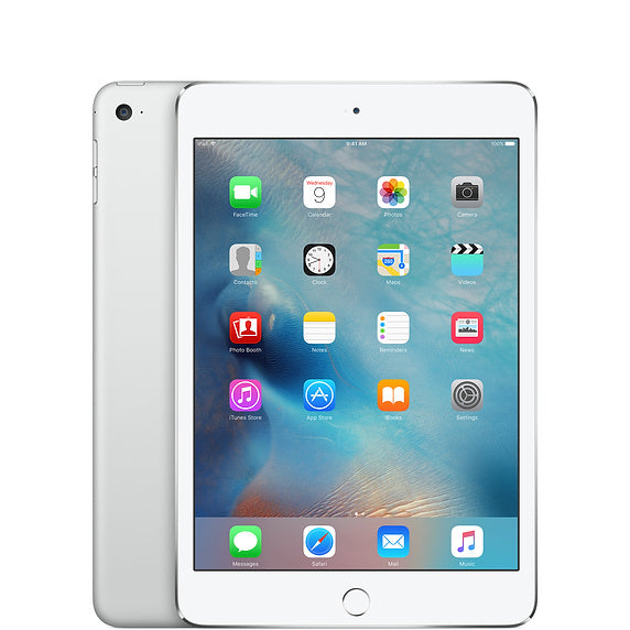 Image of Refurbished iPad Mini 4 wifi 128gb Zilver Als nieuw (Refurbished)