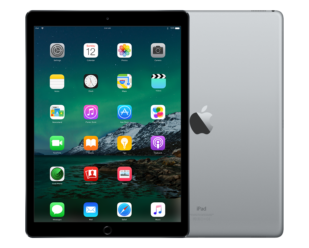 Image of Refurbished iPad Pro 12.9" wifi 256gb Space Gray Licht gebruikt (Refurbished)