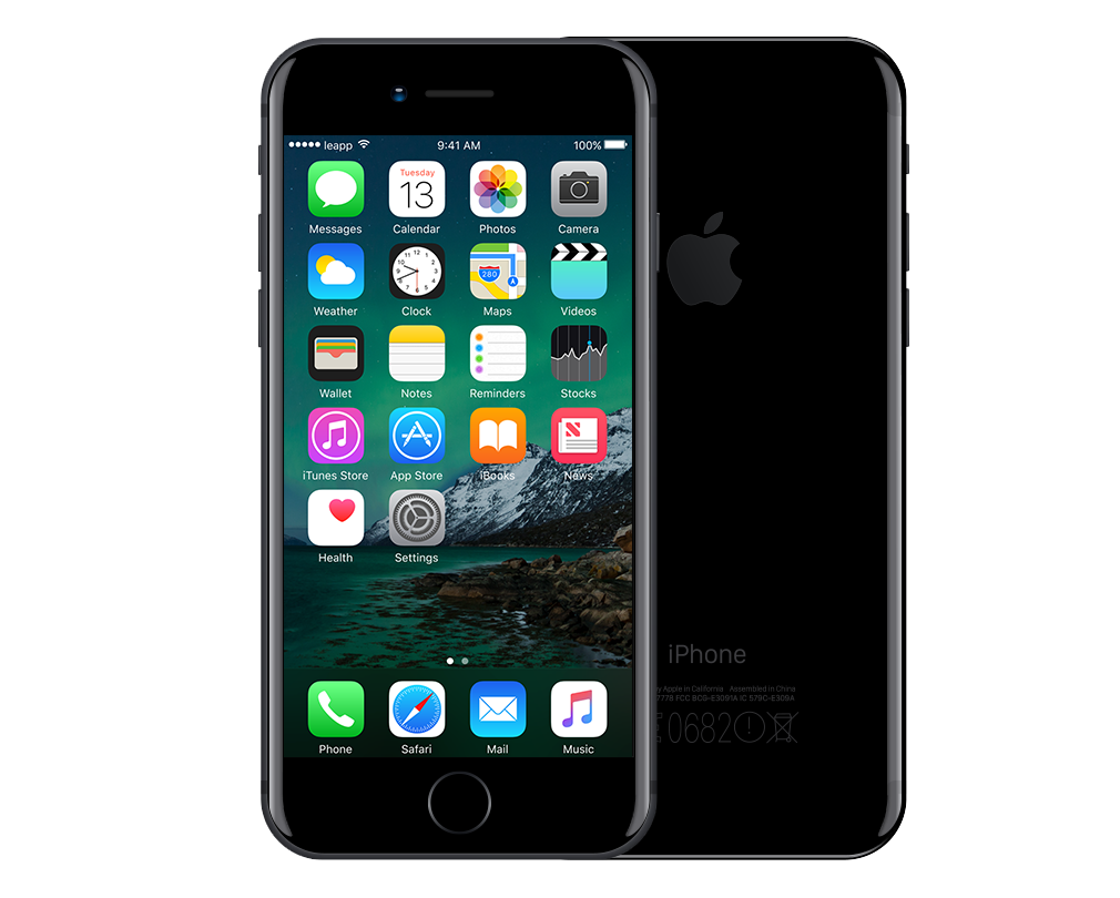 Image of Refurbished iPhone 7 Plus 128 gb Jet Black Zichtbaar gebruikt (Refurbished)