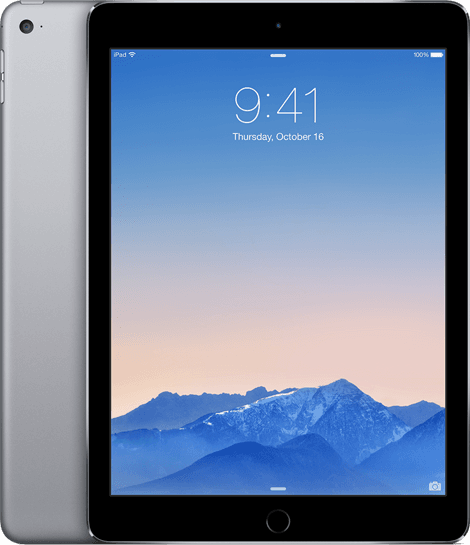 Image of Refurbished iPad Air 2 wifi 32gb Spacegrijs Als nieuw (Refurbished)