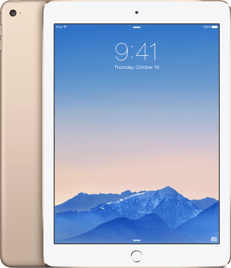 Image of Refurbished iPad Air 2 wifi 32gb Goud Als nieuw (Refurbished)