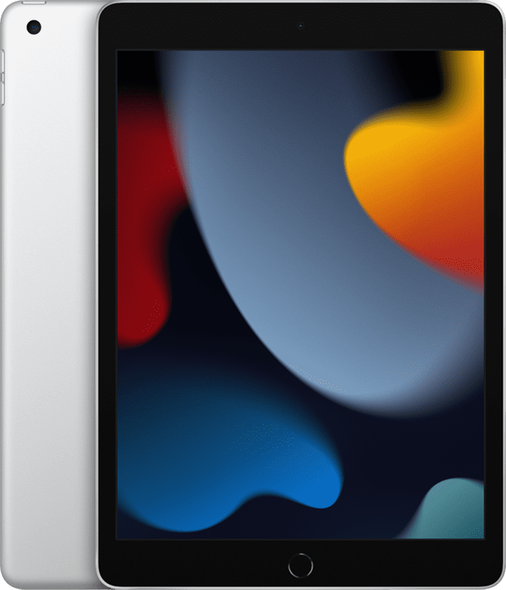 Image of Refurbished iPad 2021 256 GB Zilver Als nieuw (Refurbished)