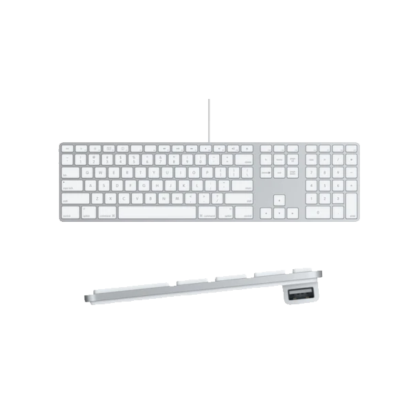 laat staan Montgomery Samengesteld LMP Keyboard met Numeric Keypad (QWERTY - EUROPE/NL) - Wit - leapp |  Refurbished MacBook, iPhone, iPad & iMacs