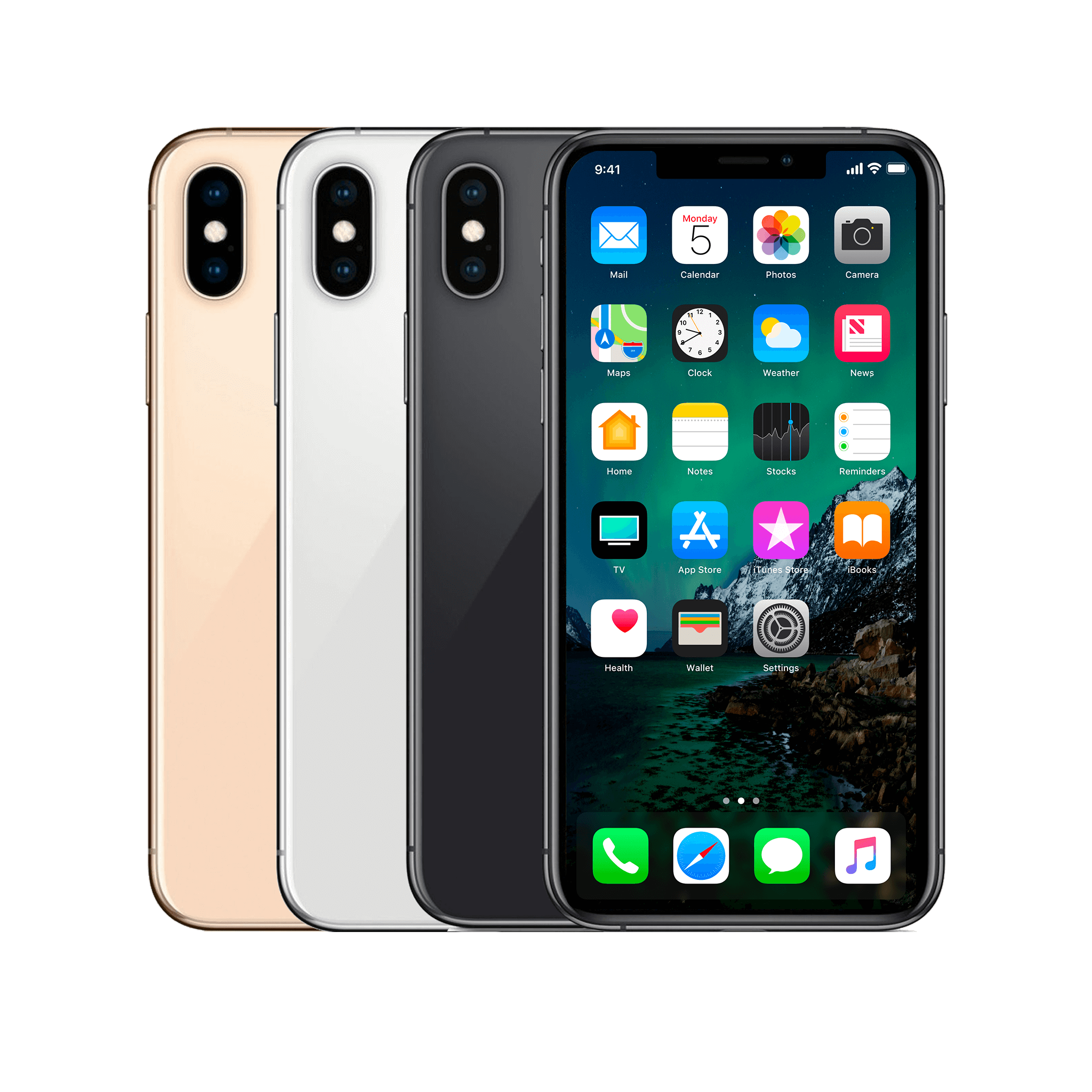 Image of Refurbished iPhone XS Max 512 gb Zilver Als nieuw (Refurbished)