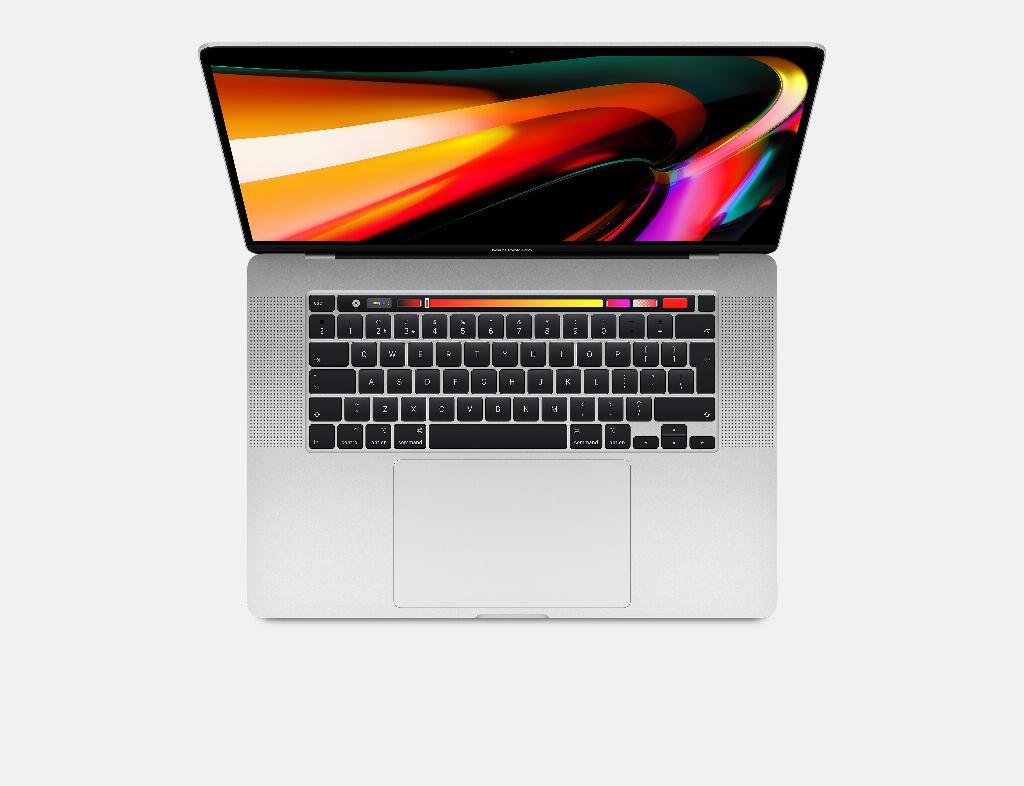 Image of MacBook Pro 16" Touchbar 2.3 16GB 1TB Zilver (Refurbished)