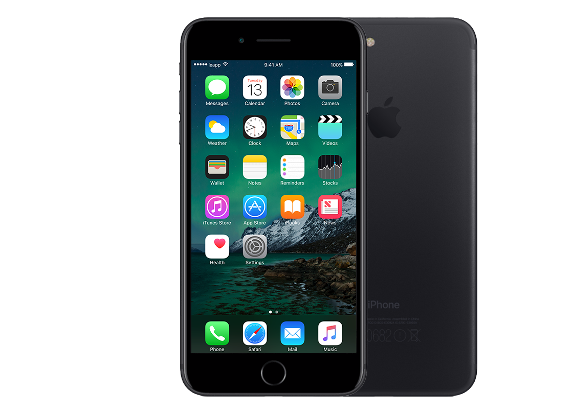 Image of Refurbished iPhone 7 Plus 32 gb Zwart Zichtbaar gebruikt (Refurbished)