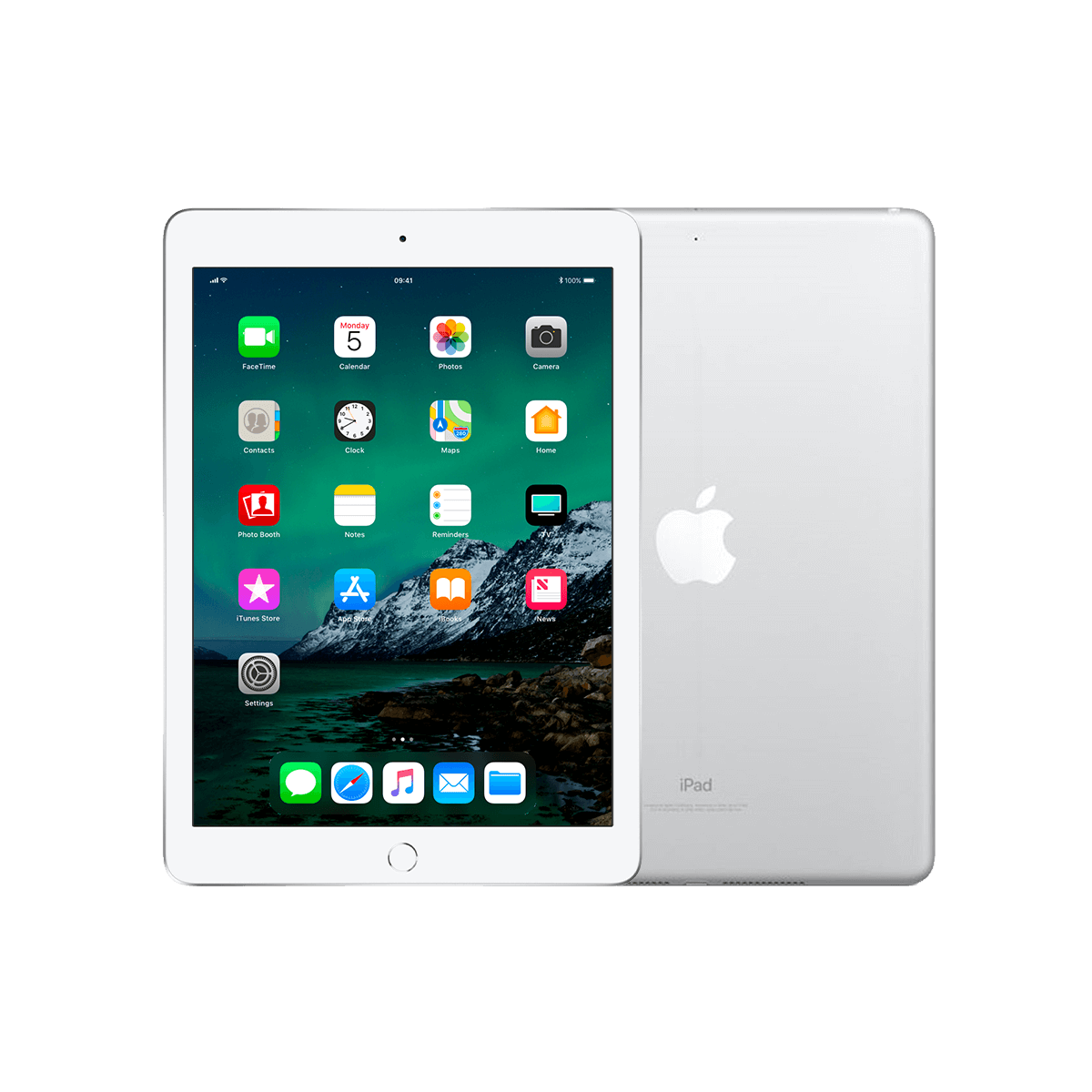 Image of Refurbished iPad 2018 128 GB 4G Zilver Zichtbaar gebruikt (Refurbished)