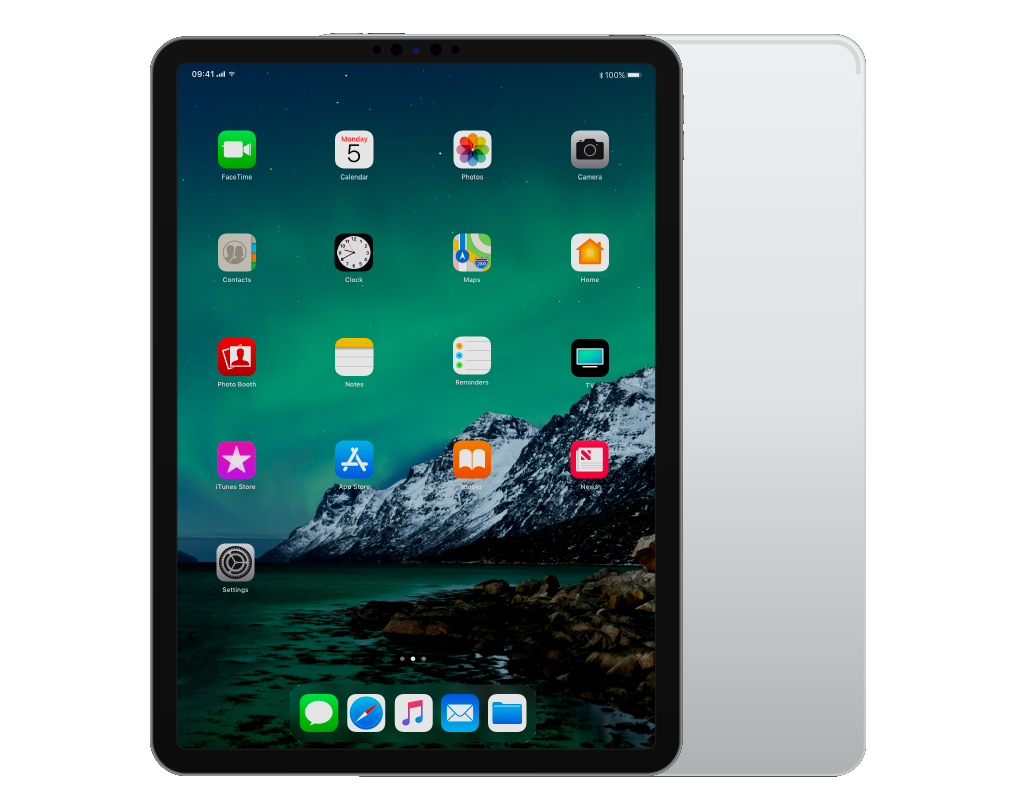 Image of Refurbished iPad Pro 12.9 inch 2018 256 GB Zilver Licht gebruikt (Refurbished)