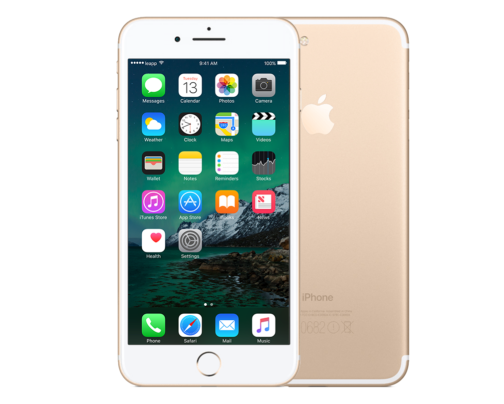 Image of Refurbished iPhone 7 Plus 32 gb Goud Licht gebruikt (Refurbished)