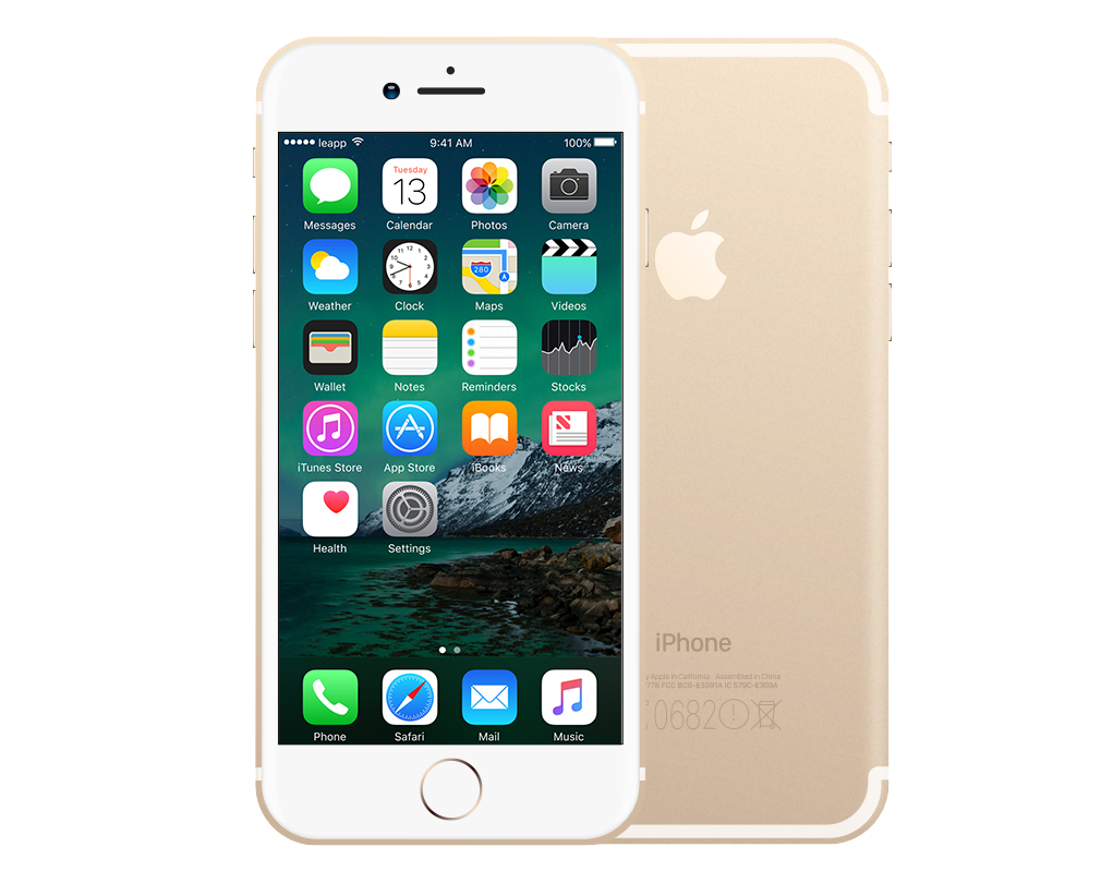 Image of Refurbished iPhone 7 256 gb Goud Licht gebruikt (Refurbished)