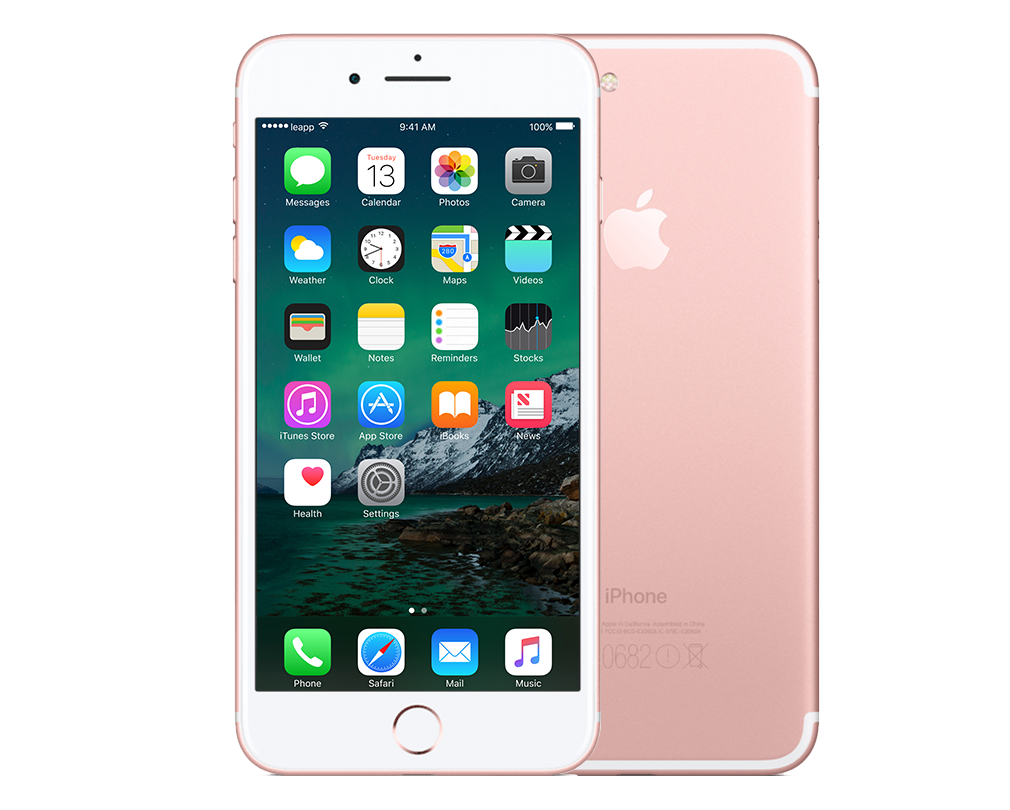 Image of Refurbished iPhone 7 Plus 32 gb Rosegoud Als nieuw (Refurbished)