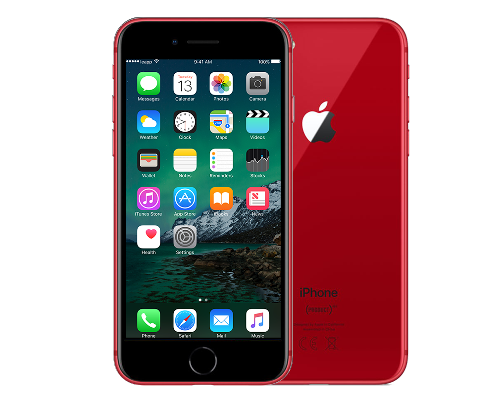Image of Refurbished iPhone 8 64 GB Rood Licht gebruikt (Refurbished)