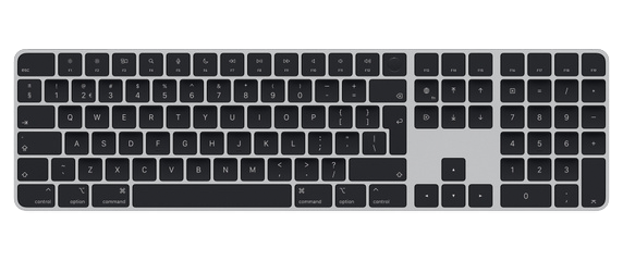 Image of Magic Keyboard met Touch ID en numeriek Nederlands Zwart (Refurbished)