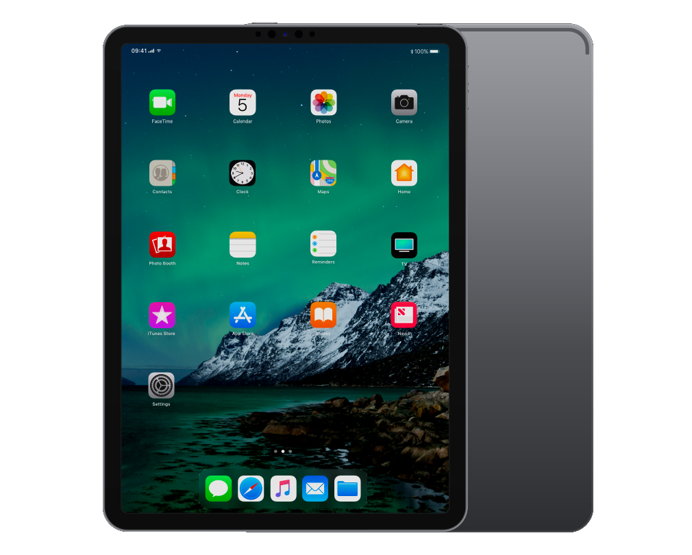Image of Refurbished iPad Pro 12.9 inch 2018 64 GB 4G Space Gray Als nieuw (Refurbished)