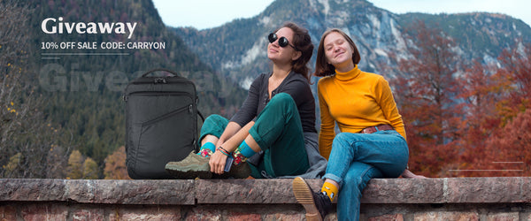 Free International Matein Large Carry-on Backpack Giveaway
