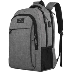 Matein Mlassic Travel Laptop Backpack w/ USB Charging Port Fits 15.6" Laptop