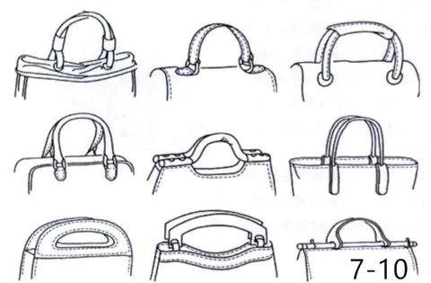 Técnicas de dibujo de piezas de equipaje.